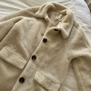 Stoosh Teddy Sherpa Coat Jacket